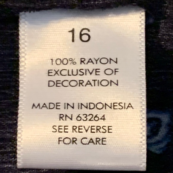 Navy blue floral print jumpsuit  (16) - Picture 7 of 7